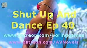 shut up and dance 40 with brunette dancing