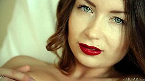 MetArt Ukrainian Babe Alexa Day Strips Bare