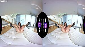 tmwvrnet com -stefany - fully-clothed babe orgasms on sofa