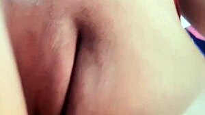 Amateur Hijastra Swallows Cum in Homemade Video