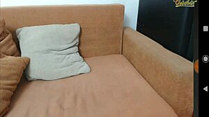 huge beautiful natural tits bounce on latina webcam show