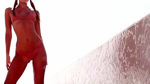 Melena maria rya feels intense arousal being completely naked and exposed