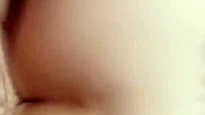 Riding dick with intense ass cock action