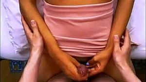 Friend's Stepmom Welcomes Him with a Tight Latina Pussy Surprise.