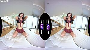 tmwvrnet com -stefany - fully-clothed babe orgasms on sofa