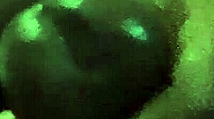 Wow, that big black cock jerks off!