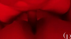 Watch this ebony wife tease with big tits and ass!