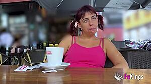 nora martin getting naked and deepthroating on seville streets