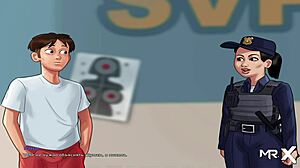 in summertimesaga, the teen wants you to touch her breasts, leading to groping and creampie