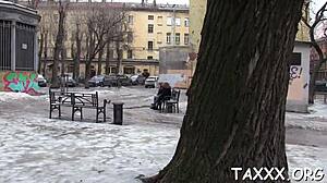 reality interview leads to rough fucking with teen