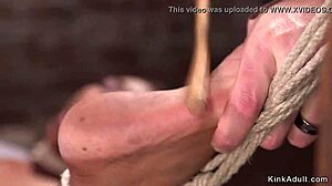 Ebony Slave Hogtied With Ass Hook!