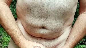 Éjaculation dans la nature - 13 08 2023. 🌿