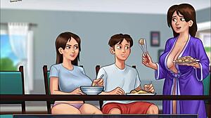 summertime saga episode 195 with intriguing anime story