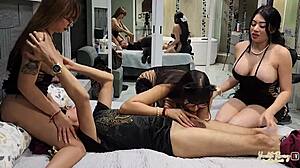 feeling horny playing with boyfriend's cock