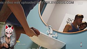 MILF Donne une Branlette dans une Parodie Cartoon 3D