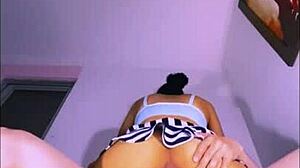 la hijastrastra era una joven apretada y virgen que siempre lo tentaba con su inocencia y belleza