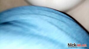 the husband's milk flowing inside serena's big ass