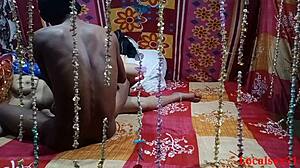 newly married wife's first night video