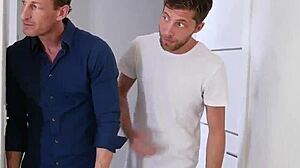 College teens smoke and have sex with step-daughter