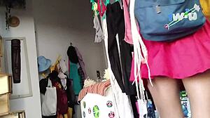 latina finds me at gym, invites for water but wants big cock