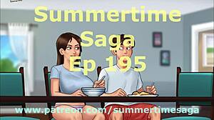 summertime saga episode 195 with intriguing anime story