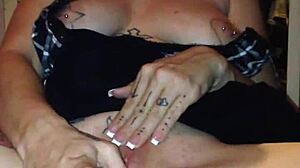 hey, just fucking my pussy with a wild dildo