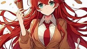 Redhead Waifus Compilation Anime Fetish