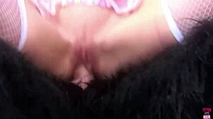 three blonde fairies bang a guy with a big dick while dirty talking