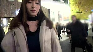 Akari, the goddess from Harajuku, shakes her hips wildly in hardcore scene