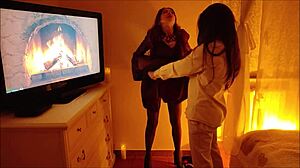 Ever seen Lady Melisandre in wild cosplay action?