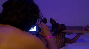 amateur gets bound in bdsm casting session