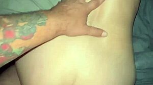 naughty wife on all fours getting blowjob 😈