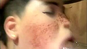 Wet Blowjob by 18-Year-Old Brazilian Hottie Fadynha's Big Ass