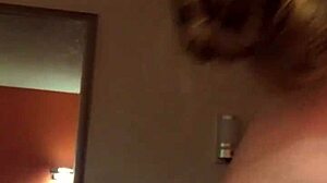 White Teen Sucks Cock Hard and Deep!