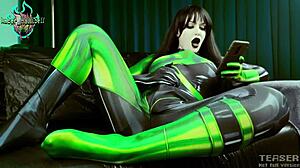 Shego Cosplay Adventure With Futanari Elements