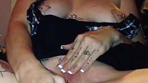 hey, just fucking my pussy with a wild dildo