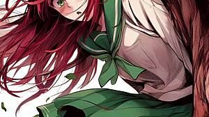 Redhead Waifus Compilation Anime Fetish