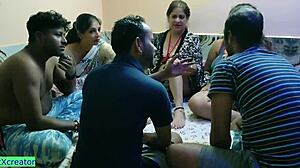 ये क्या है, वाइल्ड इंडियन ग्रुप चुदाई? 😲