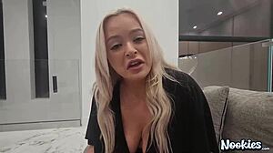 Alexis Kay receives creampie from her stepdaddy in hardcore action