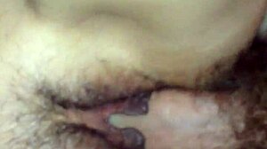 My wife's pussy is squirting so much I can't believe it