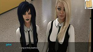 i had office fum with sexy blonde cheerleader in wvm 46, she was so hot