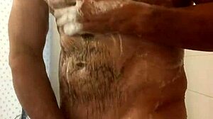 Enjoying Shower Fun With Cock Bathing Activities