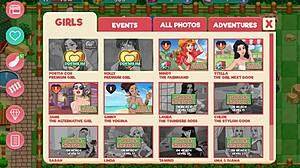 playing nutaku booty farm hentai game, so sexy 😍