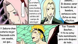 Intenzívny hentai Naru-Love 2 s 18-19 ročnými postavami