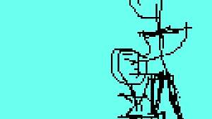 TESTANDO MINHA ANIMA��O EM PIXEL ART COM BONECO FAZENDO SEXO ORAL S� NA BOQUETE