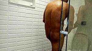 Playing in the Bathroom with the Skinny Couple - Ninfos Prime with Black Girl