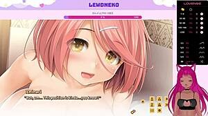 What does VTuber LewdNeko do in Love Cubed Part 8?