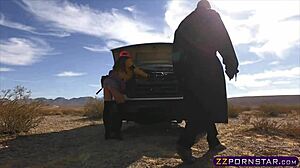 does this busty blonde anal in cosplay turn you on