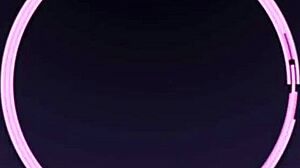 Neon Sperm Feast with Deepthroat and Choking in Multicolored Play