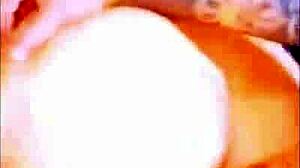 Mature chubby latina loves young big black cock